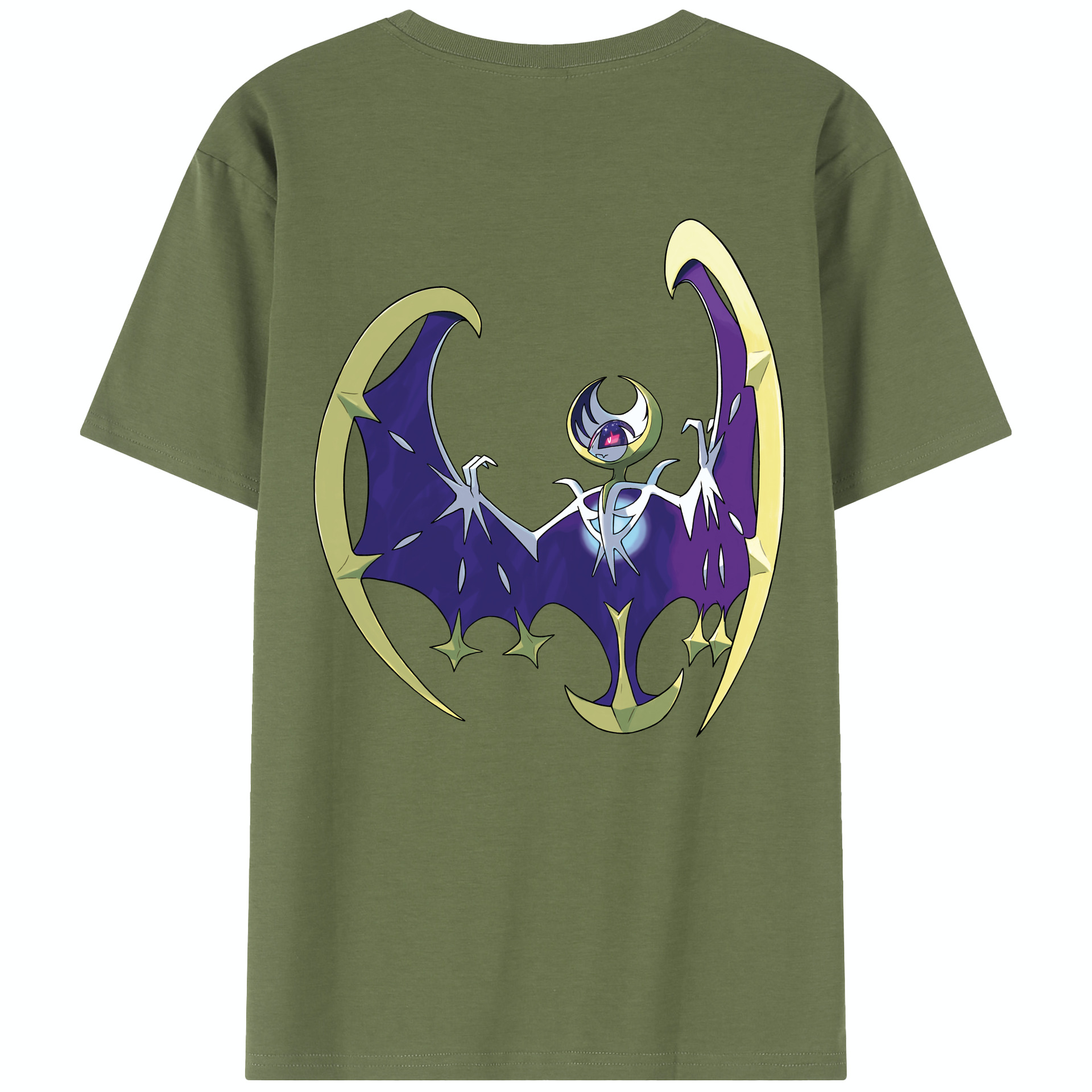 （画像用） ポケットモンスター Pokémon 綿100％半袖Tシャツ（背面プリント）